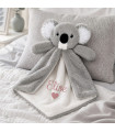 Doudou Koala Gris Personnalisé avec Prénom Brodé – Le Petit Monde de Camille