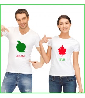 tee shirt rigolo adam et eve