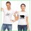 Duo de Tee-shirts Couple "Cut Cut" - Humour Décalé