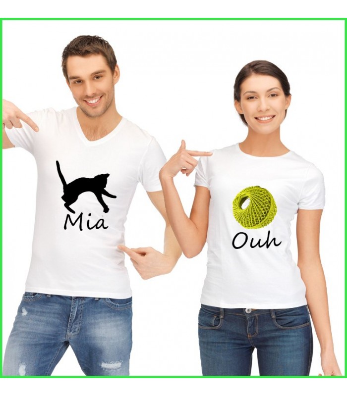 Tee Shirt Duo Miaouh