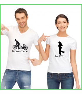 collection de t shirt original pour homme et femme tandem