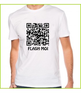 tee shirt original avec texte flash moi