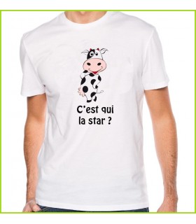 tee shirt vache originale