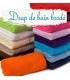 drap de bain serviette avec broderie personnalisée