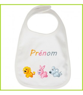 bavoir bébé personnalisé prénom