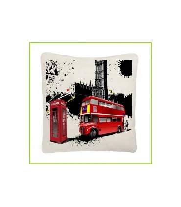 coussin bus de londres