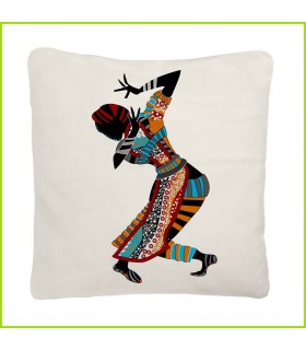 coussin femme africaine