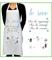 tablier cuisine rigolo le rêve