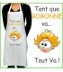 Tablier de cuisine amusant en cadeau pour femme rigolo