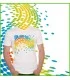 T shirt pois muticolores