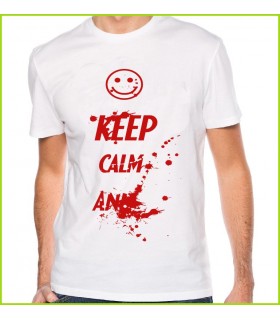 beau tee shirt original soyez zen avec smiley