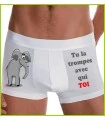 Boxer rigolo éléphant