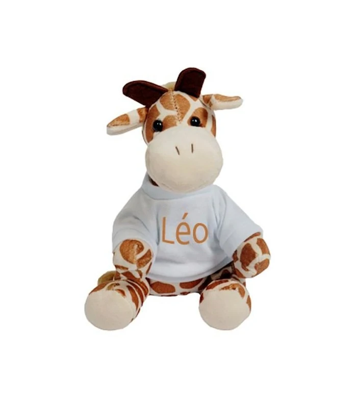 peluche girafe personnalisée