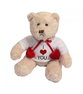 ours blanc personnalisé avec photo