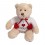 peluche ours blanc personnalisee