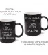 mug magique personnalisé d'un message