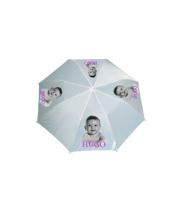 Photo sur parapluie personnalisé