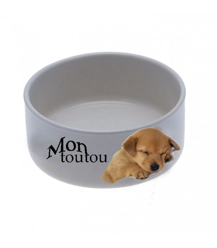 Gamelle chien et chat personnalisée