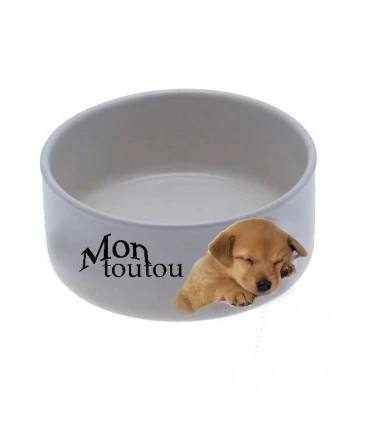 photo sur gamelle pour chien et chat