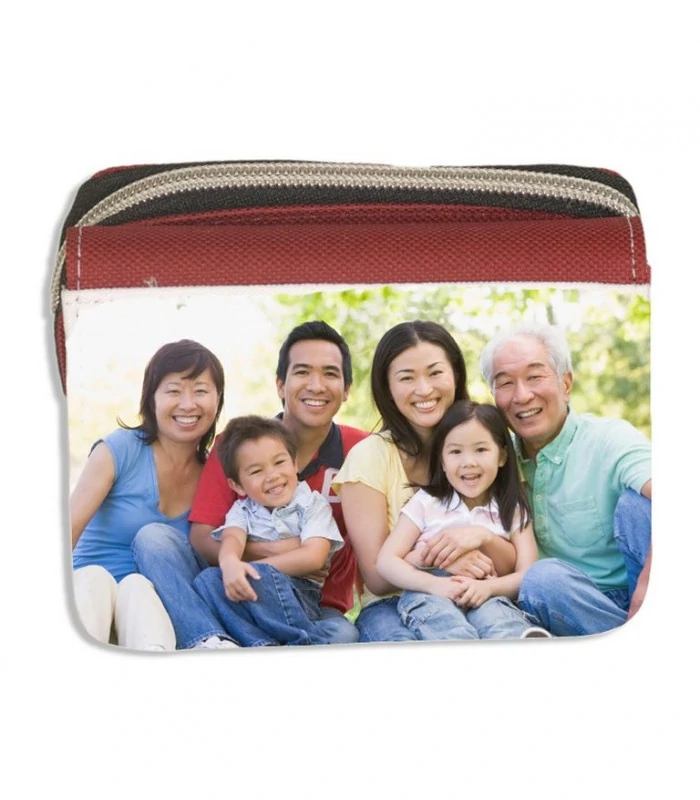 Photo sur porte monnaie femme
