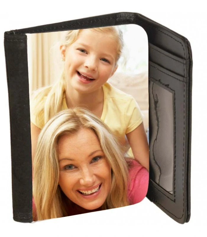 Portefeuille personnalisé pour homme avec photo