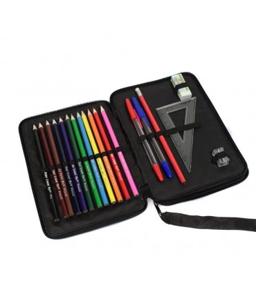 pochette pour feutres et crayons personnalisée