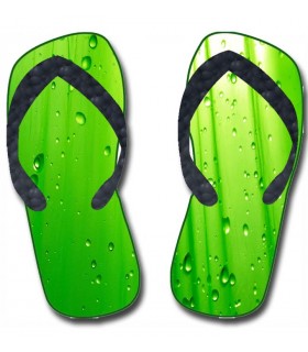 Tongs pour femme goutte eau design