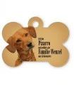 Pendentif personnalisé os pour chien
