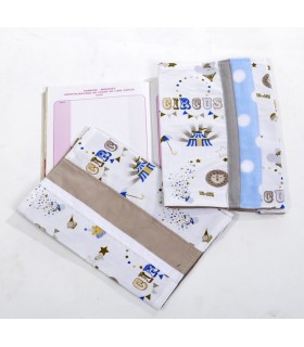 protège carnet de santé avec broderie pour bébé