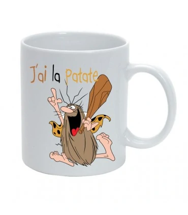 mug rigolo en cadeau la patate