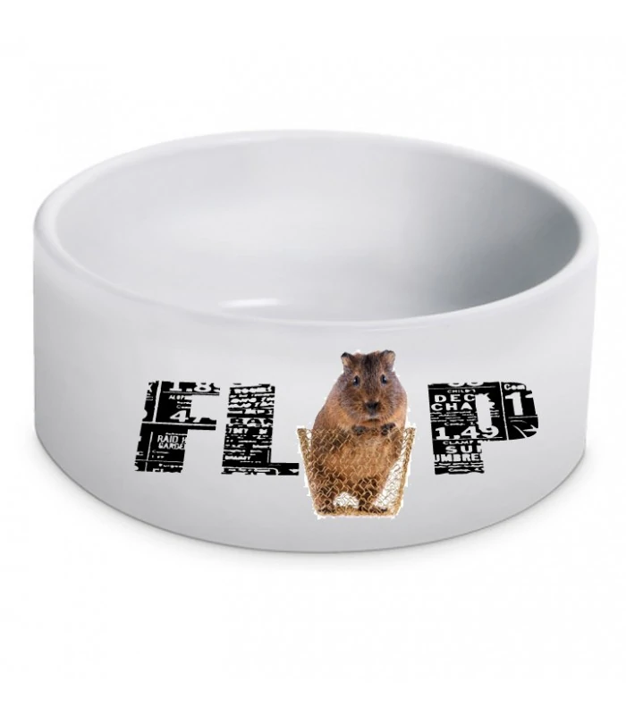 Ecuelle gamelle animal personnalisée