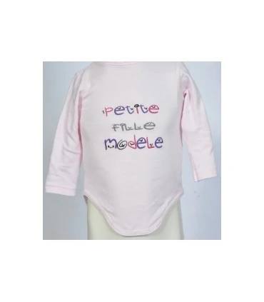 broderie body original petite fille modele