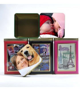 boite de rangement bonbons et gateaux personnalisée