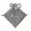 Doudou brodé peluche éléphant