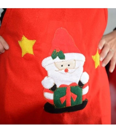 tablier de cuisine personnalisé pour noel