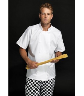 Tablier de cuisinier manches courtes