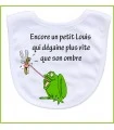 Bavoir rigolo grenouille