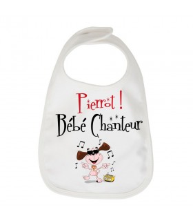 Bavoir bébé chanteur