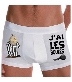 boxer hommes amusant prisonnier