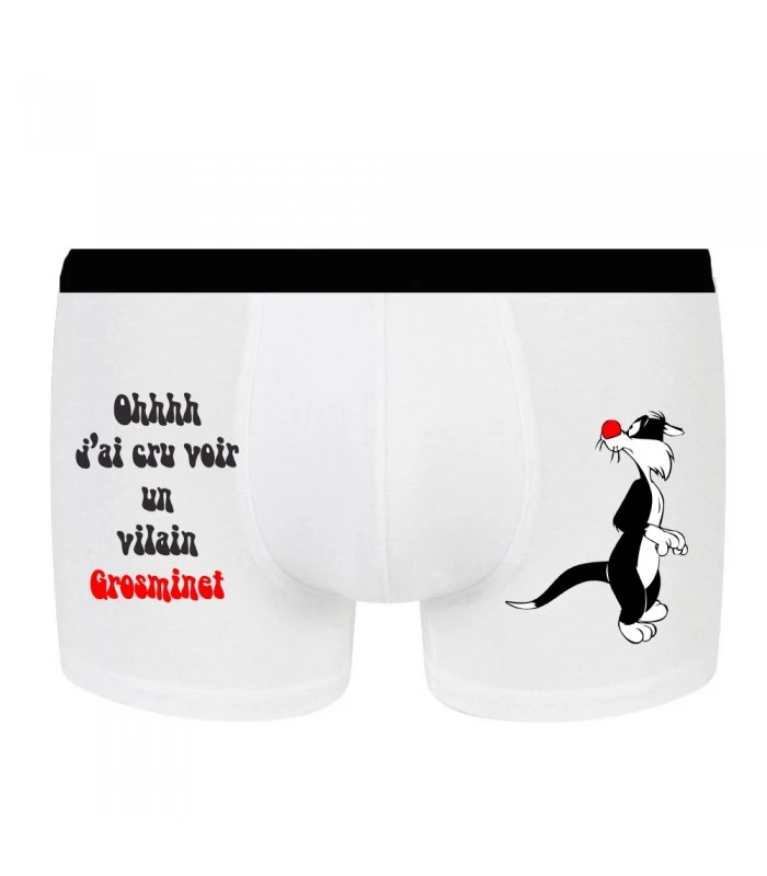 Boxer chat rigolo