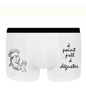 Boxer rigolo cuisinier