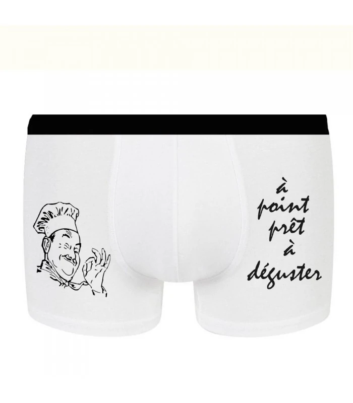 Boxer rigolo cuisinier