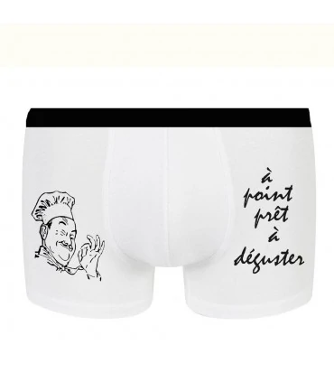 Boxer rigolo cuisinier