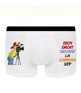 boxer top rigolo cameraman