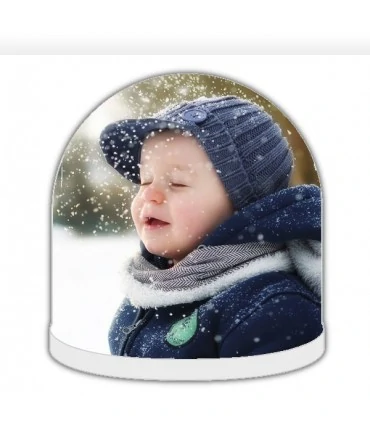 Boule à neige personnalisée avec photo
