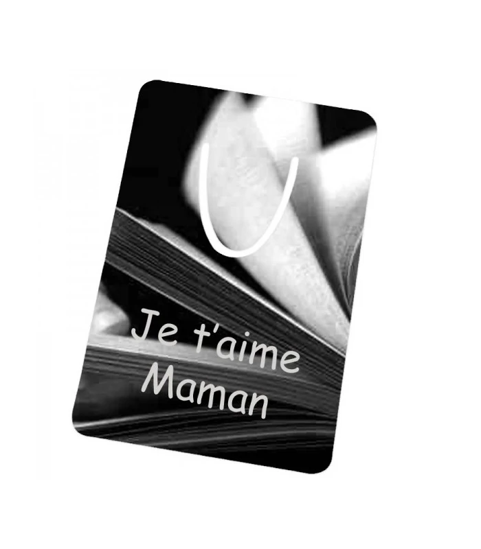 Marque page livre personnalisé