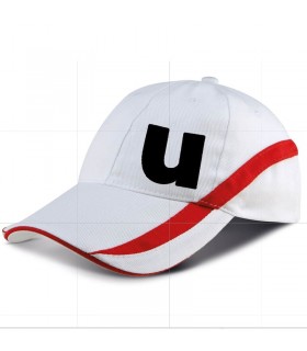 Casquette team  bicolore personnalisée avec broderie