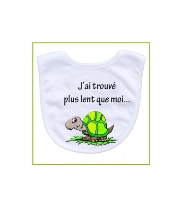 bavoir tortue