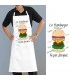 Tablier de cuisine rigolo vache