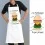 Tablier cuisine le hamburger